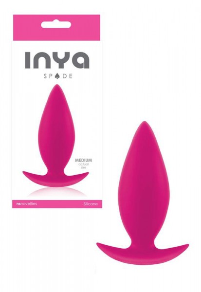 INYA - Spade Butt Plug - Medium (Pink)
