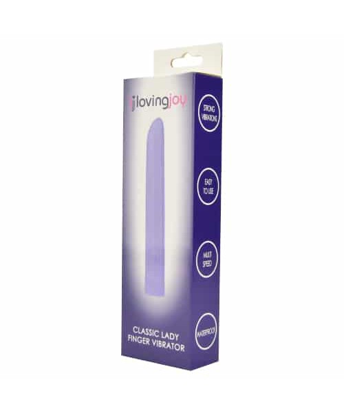Loving Joy Classic Lady Finger Vibrator Purple — image 12 of 13
