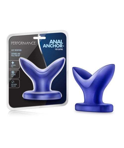 Performance anal anchor for gaping