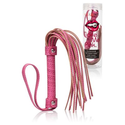California Exotic Glittery Vegan Leather 18 Flogger