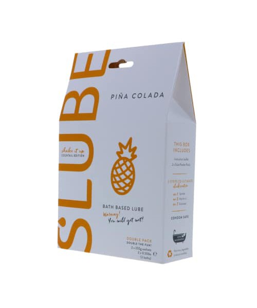 Slube Pina Colada Water Based Bath Gel 500g — image 4 of 5