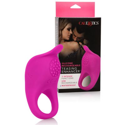 California Exotic USB Rechargeable Vibrating Textured Silicone Couples Cock Ring