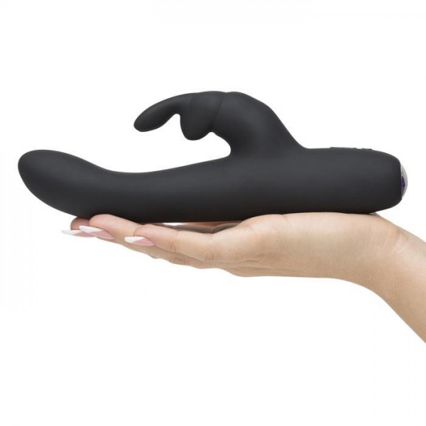 Fifty Shades Greedy Girl Slimline 9.5" Rabbit Vibrator