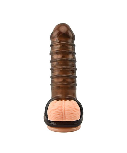 Loving Joy Boss Textured Penis Sleeve with Ball Loop