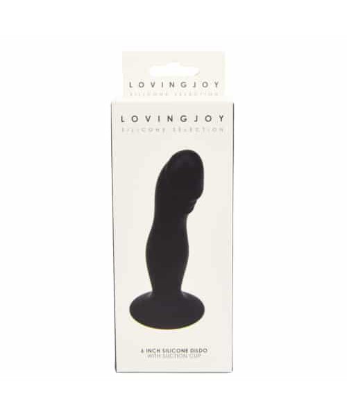 Loving Joy 6 Inch Silicone Dildo with Suction Cup — image 10 of 16