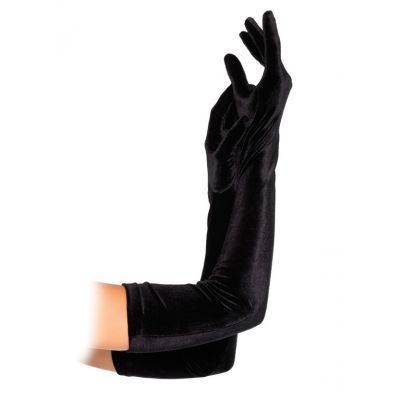 Leg Avenue Opera Velvet Elbow Length Gloves
