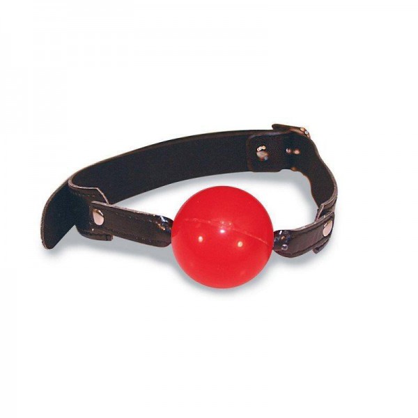 Sex and Mischief solid red ball gag