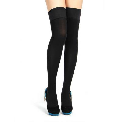 Black Bow Stockings One Size Fits Most