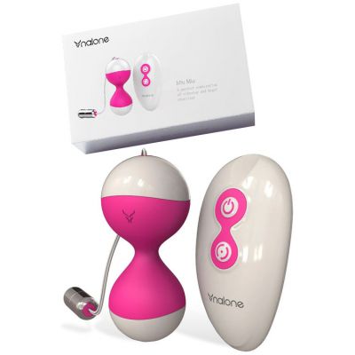 Nalone Vibrating Silicone Kegel Balls With Remote