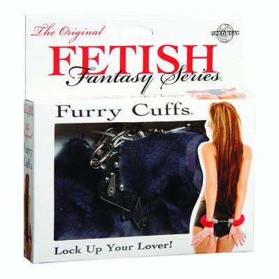 Fetish Fantasy Furry Cuffs Black