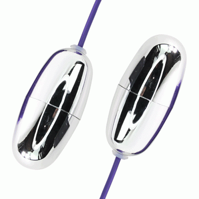 TWO VIBRATING SILVER BULLETS