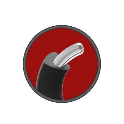 Doc Johnson Kink 1 8 Silicone Covered Metal Cock Ring