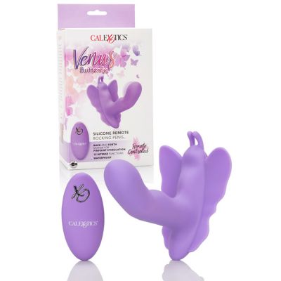 California Exotic Rocking Penis Remote Controlled Butterfly Clitoral Vibrator