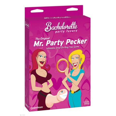 Pipedream Party Pecker Inflatable Strap on Ring Toss Game