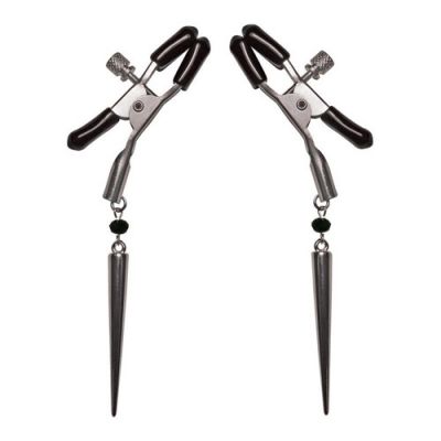 Sexperiments silver spears nipple clips