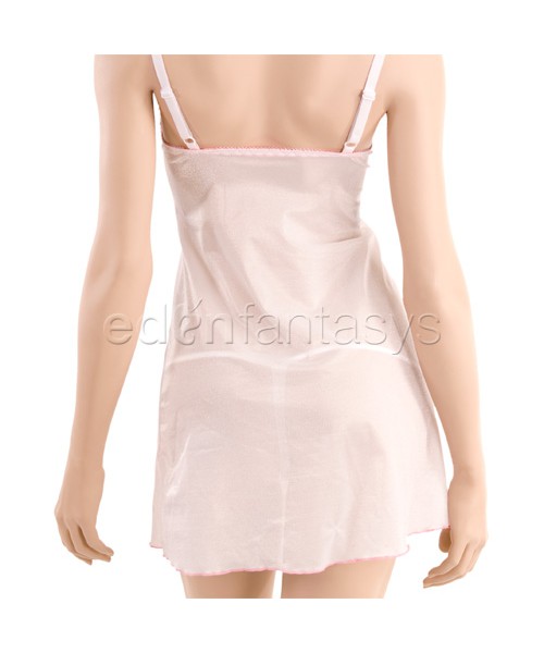 Polka dot passion chemise set