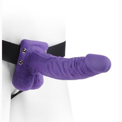 Fetish Fantasy 7inch Hollow Strap on with Balls