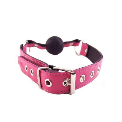 Harmony Pink Leather Ball Gag