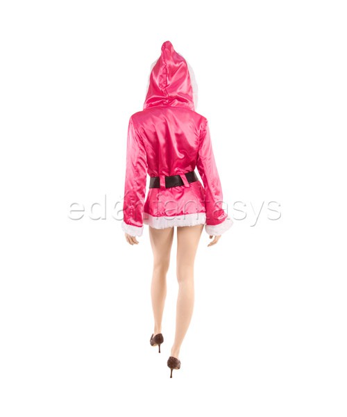 Satin Miss Santa