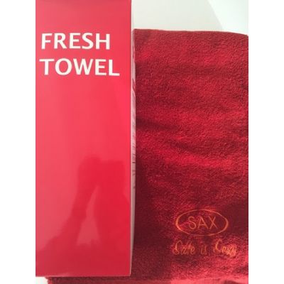 Cotton Bath Towel Red