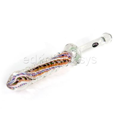 Fully worked inside out ribbed G spot with handle