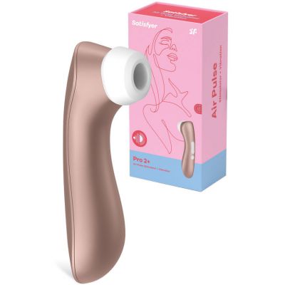 Satisfyer Pro 2 with Vibration 6 5 Rechargeable Silicone Clitoral Stimulator