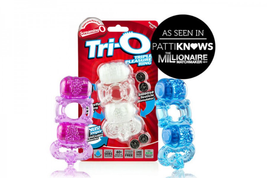 The Screaming O Tri-O Triple Pleasure Ring