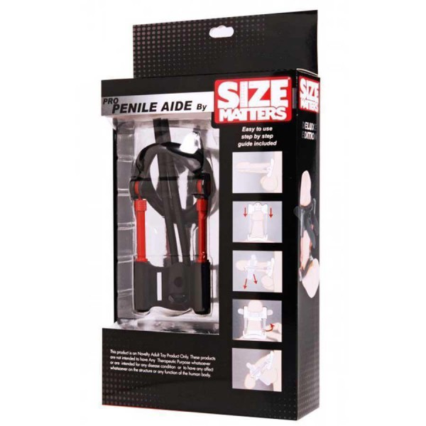 Deluxe Edition Professional Penis Extender Pro Penile Cock Stretcher by Size Matters