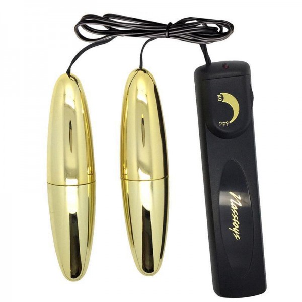 Vibrating Gold Ben Wa Bullets — image 5 of 5