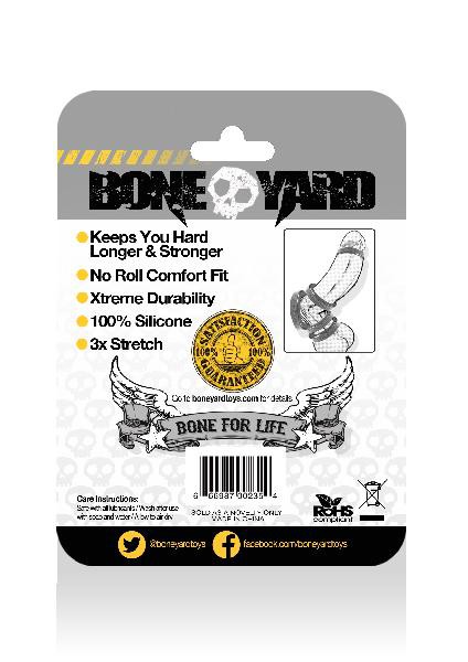 Boneyard Silicone Ring 35mm Grey