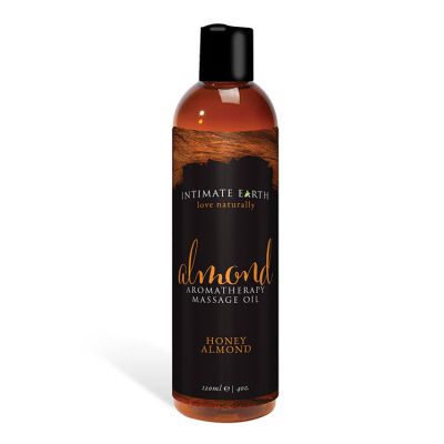 Intimate Earth Aromatherapy Massage Oil Honey Almond 120ml