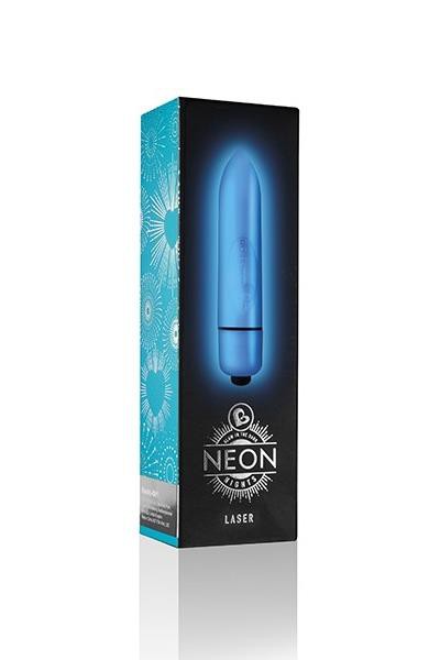 RO-80mm Neon Glow-in-the-Dark Bullet (Laser Blue)