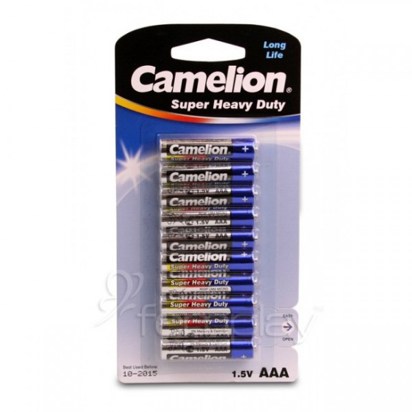 Camelion Super Heavy Duty AAA Batteries (10 Pack)