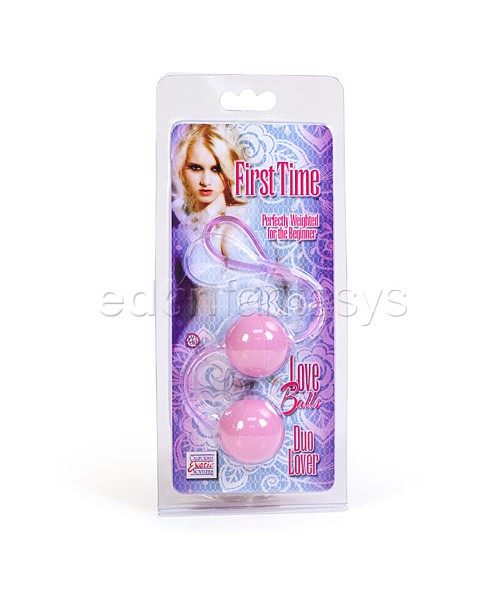 First time love balls duo lover