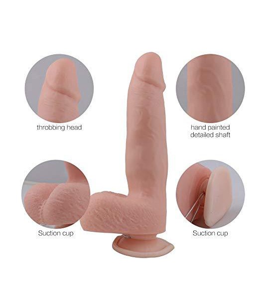 Average Joe 'Brody the Surfer' 7" Heating Vibrating Dildo