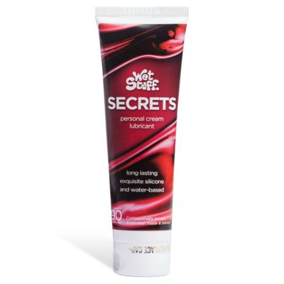 Wet Stuff Secrets Silicone Lubricant Tube 90g