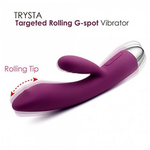 Svakom Trysta 7.5" G-Spot Rabbit With Rolling Tip