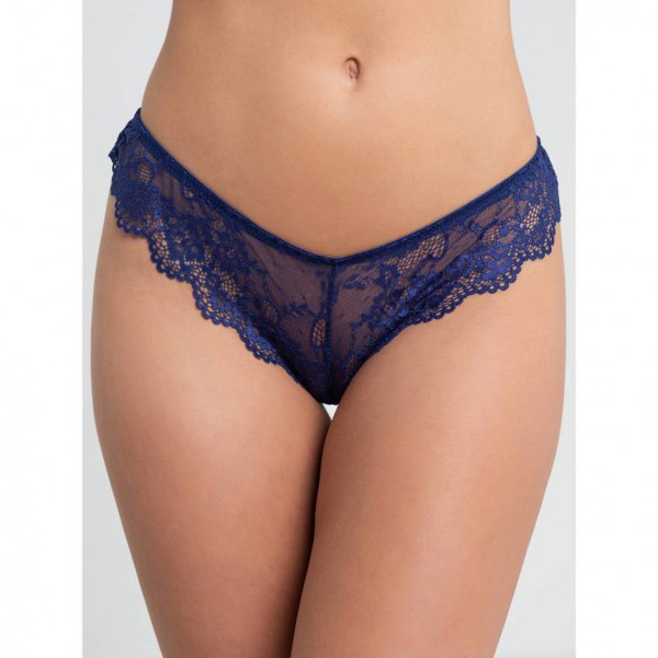 Lovehoney Bombshell Blue Lace Babydoll Set