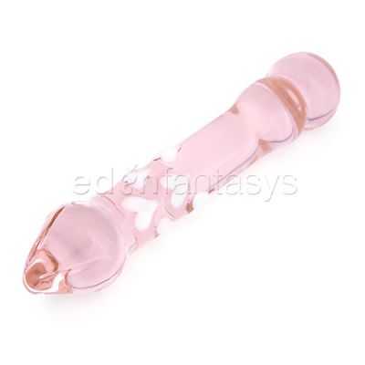 Glass wand with hearts