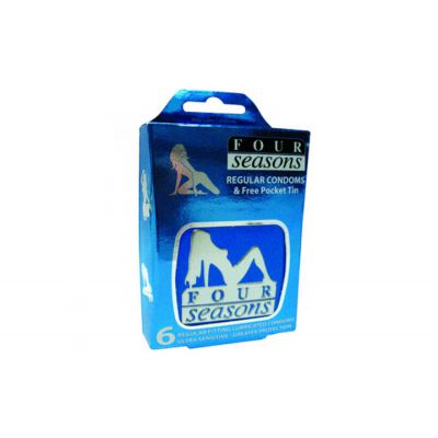 Four Seasons Regular Condoms with Collectors Tin
