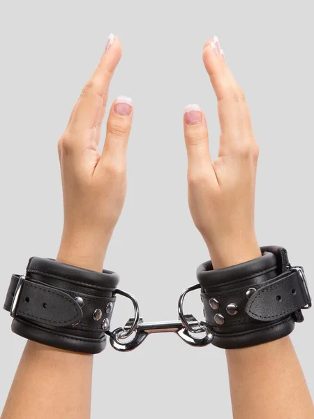 DOMINIX Deluxe Heavy Leather Wrist Cuffs — image 19 of 19