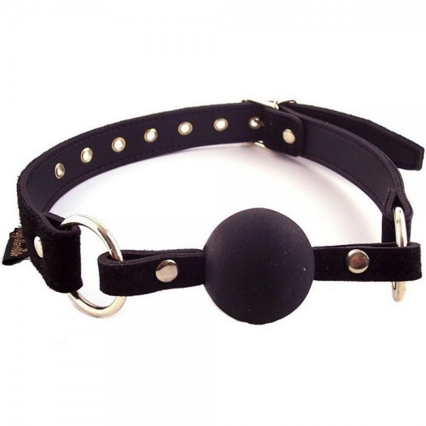 Rouge Fifty Times Hotter Ball Gag - Black