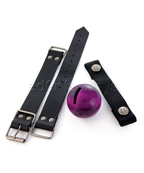 Silicone removable large ball gag — image 5 of 5