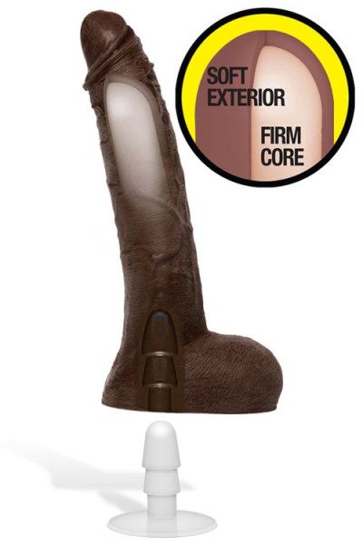 Doc Johnson Jason Luv 10" Silicone Dildo with Removable Sucton Cup