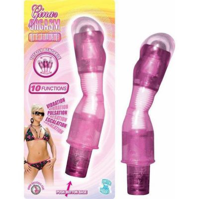 Deluxe Bendable Climaxing Vibrator
