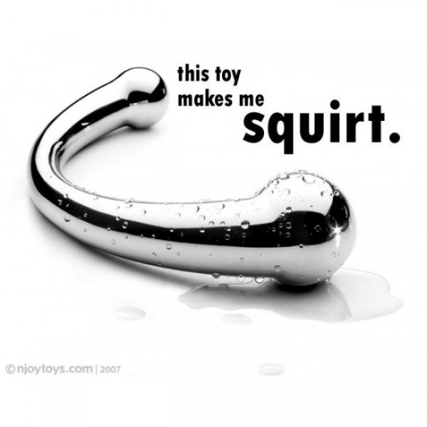 njoy Pure Wand Stainless Steel Dildo