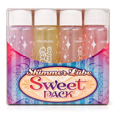Shimmer lube sweet pack