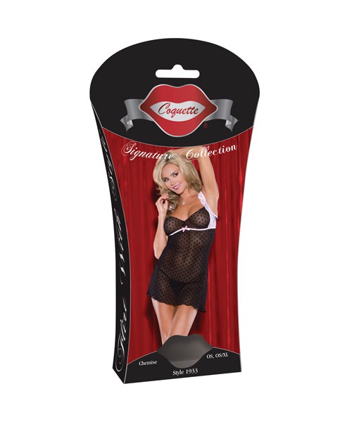 Polka dot chemise