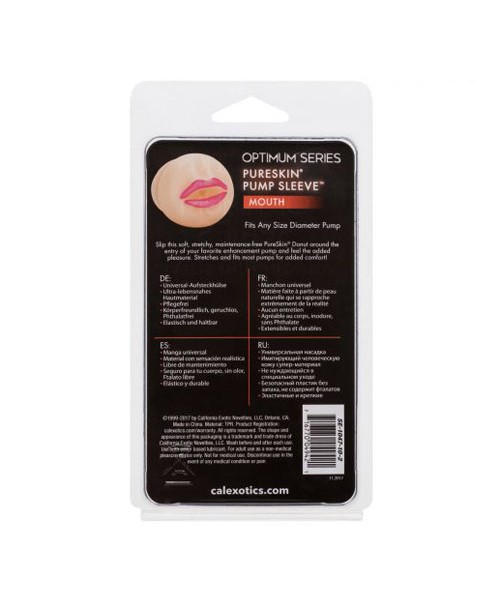 Optimum pure skin pump sleeve