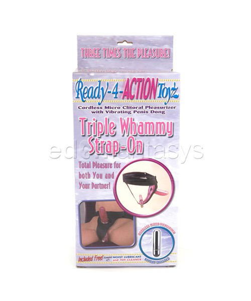 Triple whammy strap-on